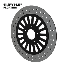 Big Fatty 11" floating rotor in black