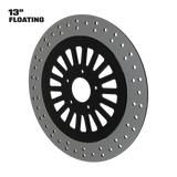 Big Fatty 13" floating rotor in black