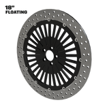 Big Fatty 18" floating rotor in black