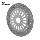 Big Fatty 11" floating rotor in polished