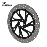 Blade Runner 18" floating rotor in black