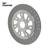Blade Runner 13" floating rotor in polished