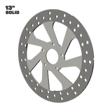 Blade Runner 13" solid rotor in polished