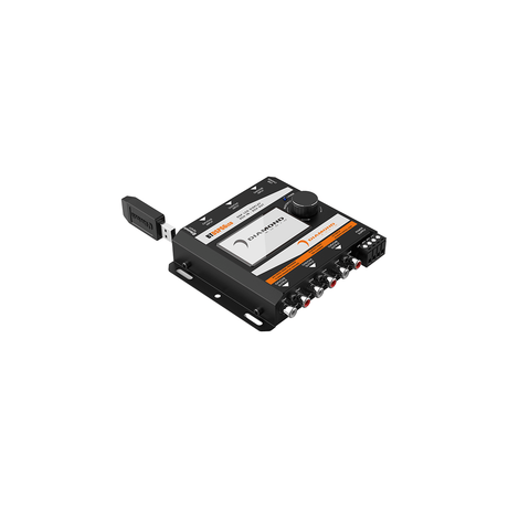 Diamond Audio 6-Channel Digital Signal Processor W/Bluetooth & LCD Display - BTDSP66LCD
