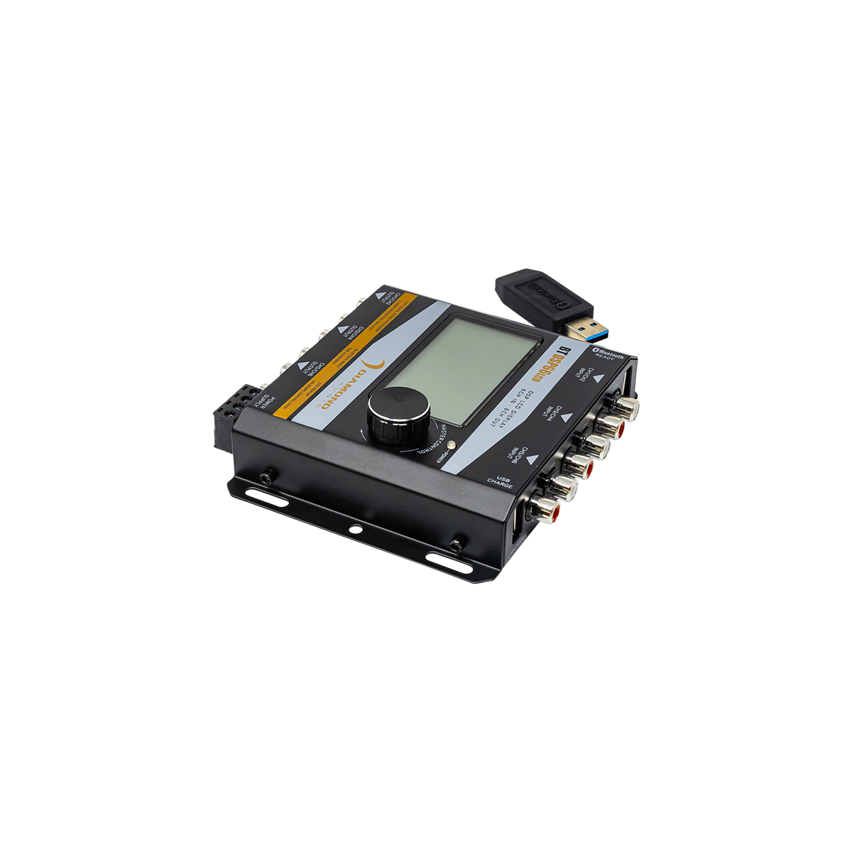 Diamond Audio 6-Channel Digital Signal Processor W/Bluetooth & LCD Display - BTDSP66LCD