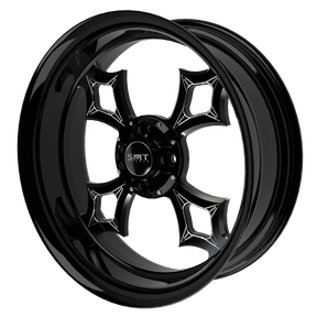 Barbaric Tendencies Harley Trike Black Double Cut Wheels