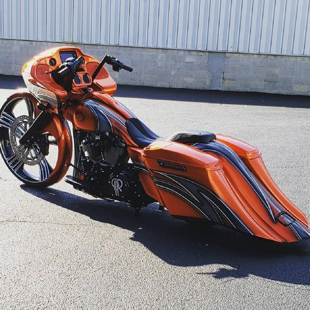 Sinful 3D Harley Black Double Cut Wheels