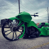 Syndicate 3D Harley Black Double Cut Wheels