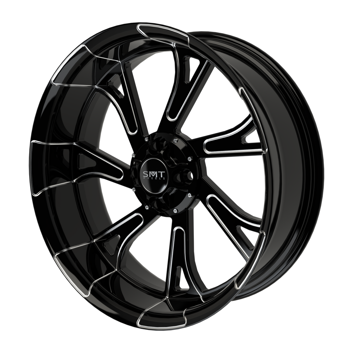Blade Runner Harley Trike Black Double Cut Wheels