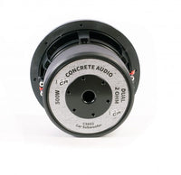 Concrete Audio -C38D2V2 8 inch Die-Cast Black Finished Aluminum Basket