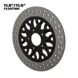 Castalia 11" Floating Rotor in Black