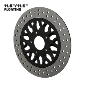 Castalia 11" Floating Rotor in Black