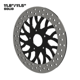 Castalia 11" Solid Rotor in Black