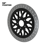 Castalia 13" Floating Rotor in Black