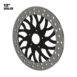 Castalia 13" Solid Rotor in Black
