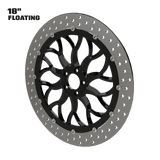 Castalia 18" Floating Rotor in Black
