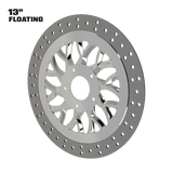 Castalia 13" Floating Rotor in Polished