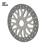 Castalia 13" Solid Rotor in Polished