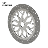 Castalia 18" Floating Rotor in Polished