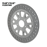 Centerfold 11" floating rotor in polished