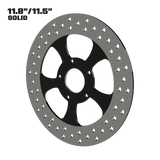 Classic 11" solid rotor in black