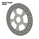Classic 11" solid rotor in polished