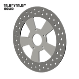 Contraband 11" solid rotor in polished