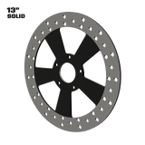 Contraband 13" solid rotor in black