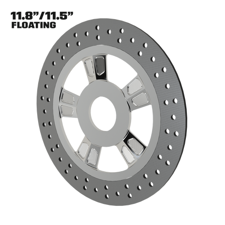 Contraband 11" floating rotor in polished