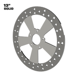 Contraband 13" solid rotor in polished