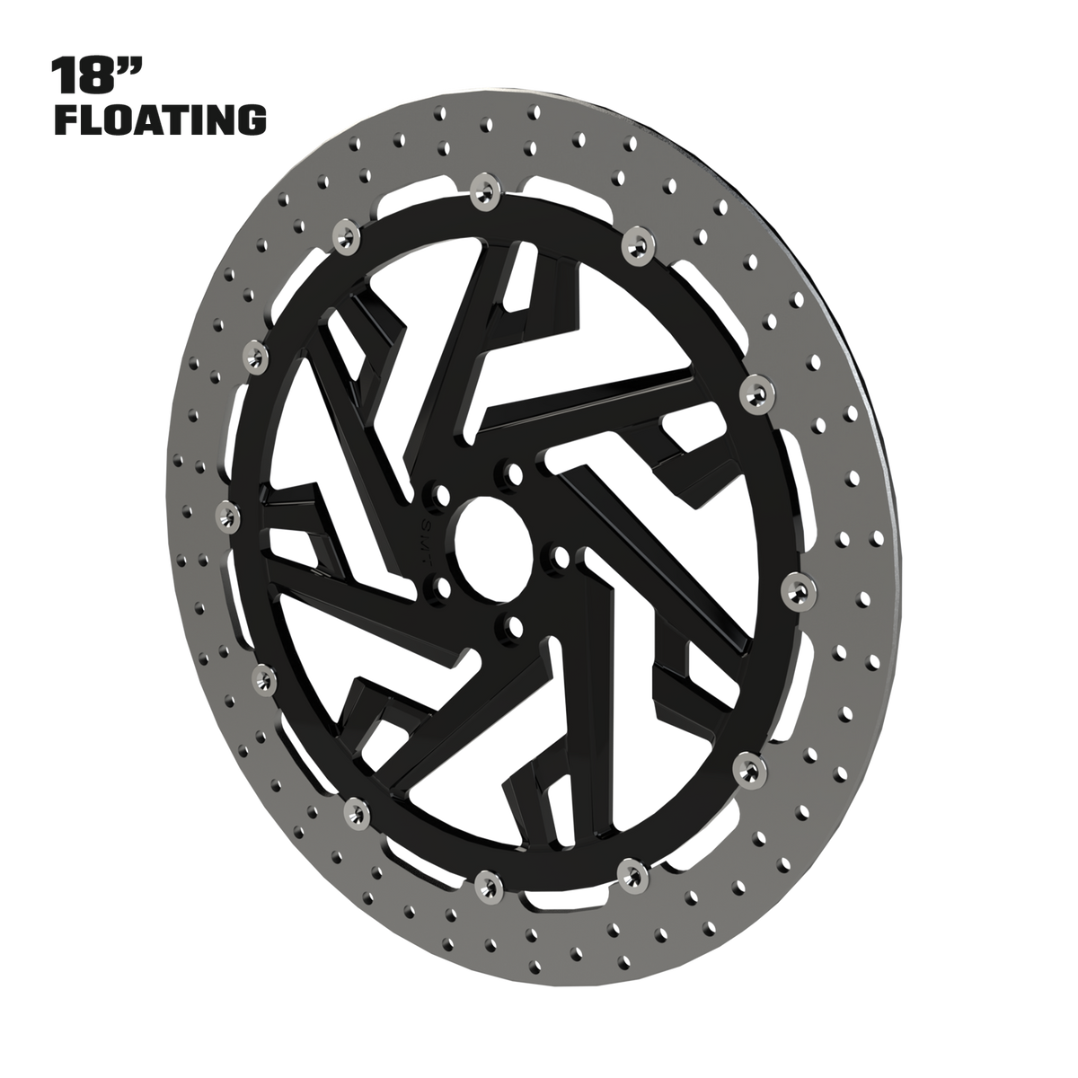 Creed 18" Floating Rotor in Black