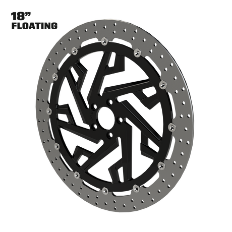 Creed 18" Floating Rotor in Black