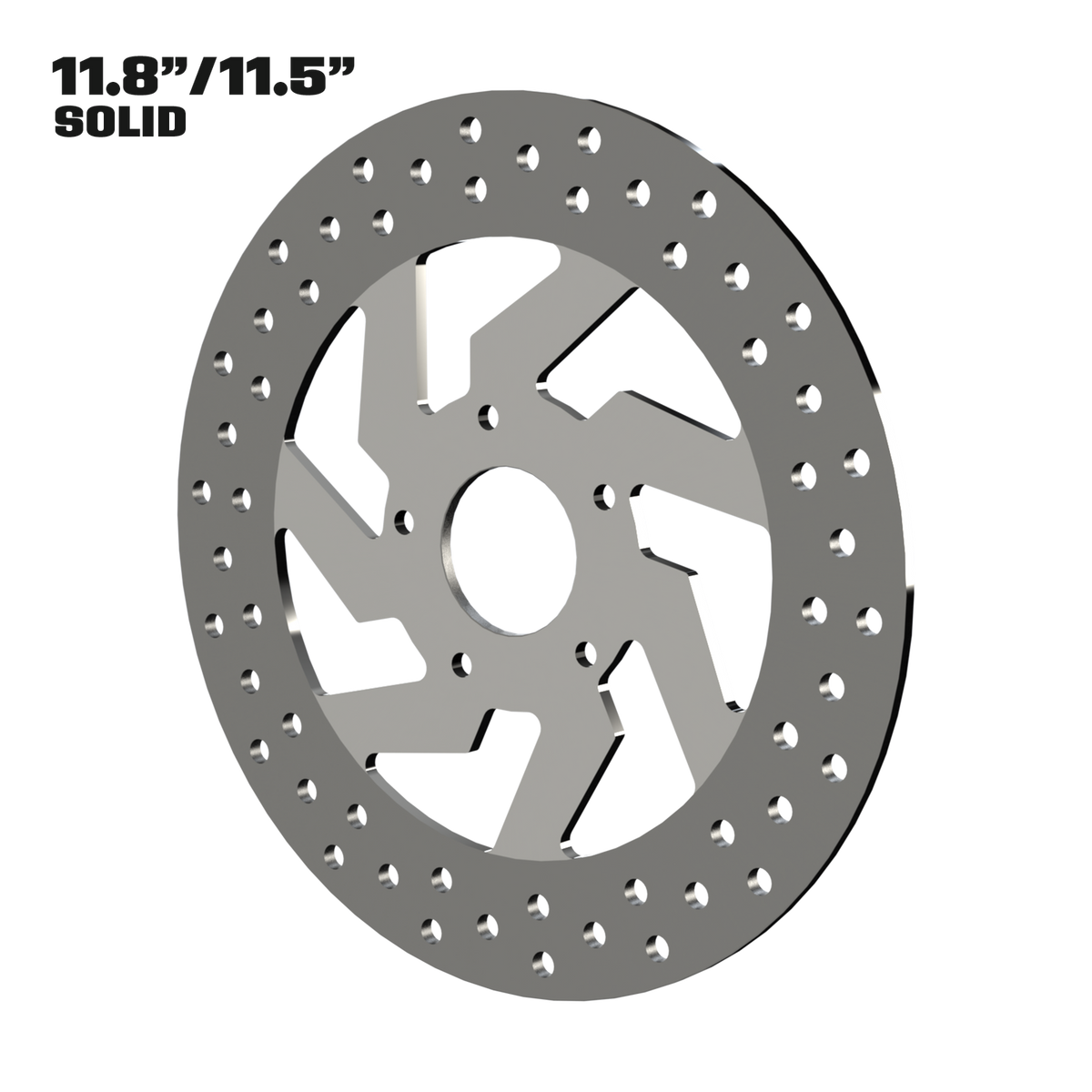 Creed 11" Solid Rotor in Polished