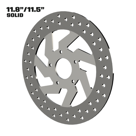 Creed 11" Solid Rotor in Polished