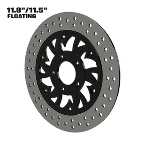 Crusade 11" Floating Rotor in Black