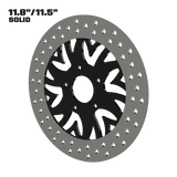 Crusade 11" Solid Rotor in Black