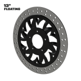 Crusade 13" Floating Rotor in Black