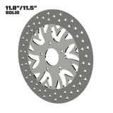 Crusade 11" Solid Rotor in Polished