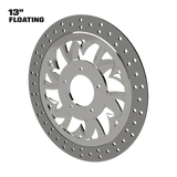 Crusade 13" Floating Rotor in Polished