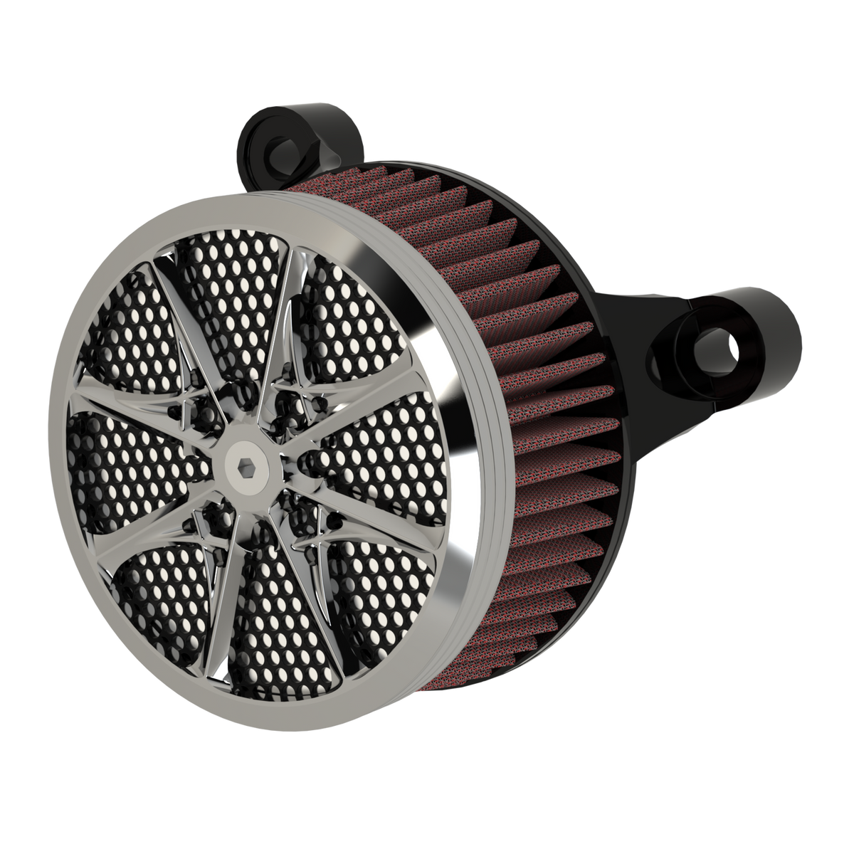 Cutlass air cleaner in chrome