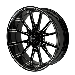 Centerfold Harley Trike Black Double Cut Wheels