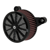 Centerfold Air Filter in black