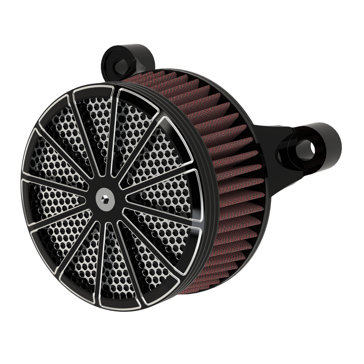 Centerfold Air Filter in black double cut