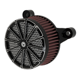 Centerfold Air Filter in black double cut