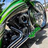 Stiletto Harley Touring Chrome Wheels