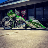 Stiletto Harley Touring Chrome Wheels