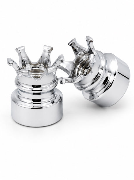 Curly's Inc Crown Valve Stem Caps