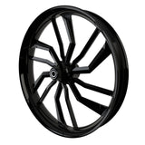 D6 Harley Touring Black Wheels