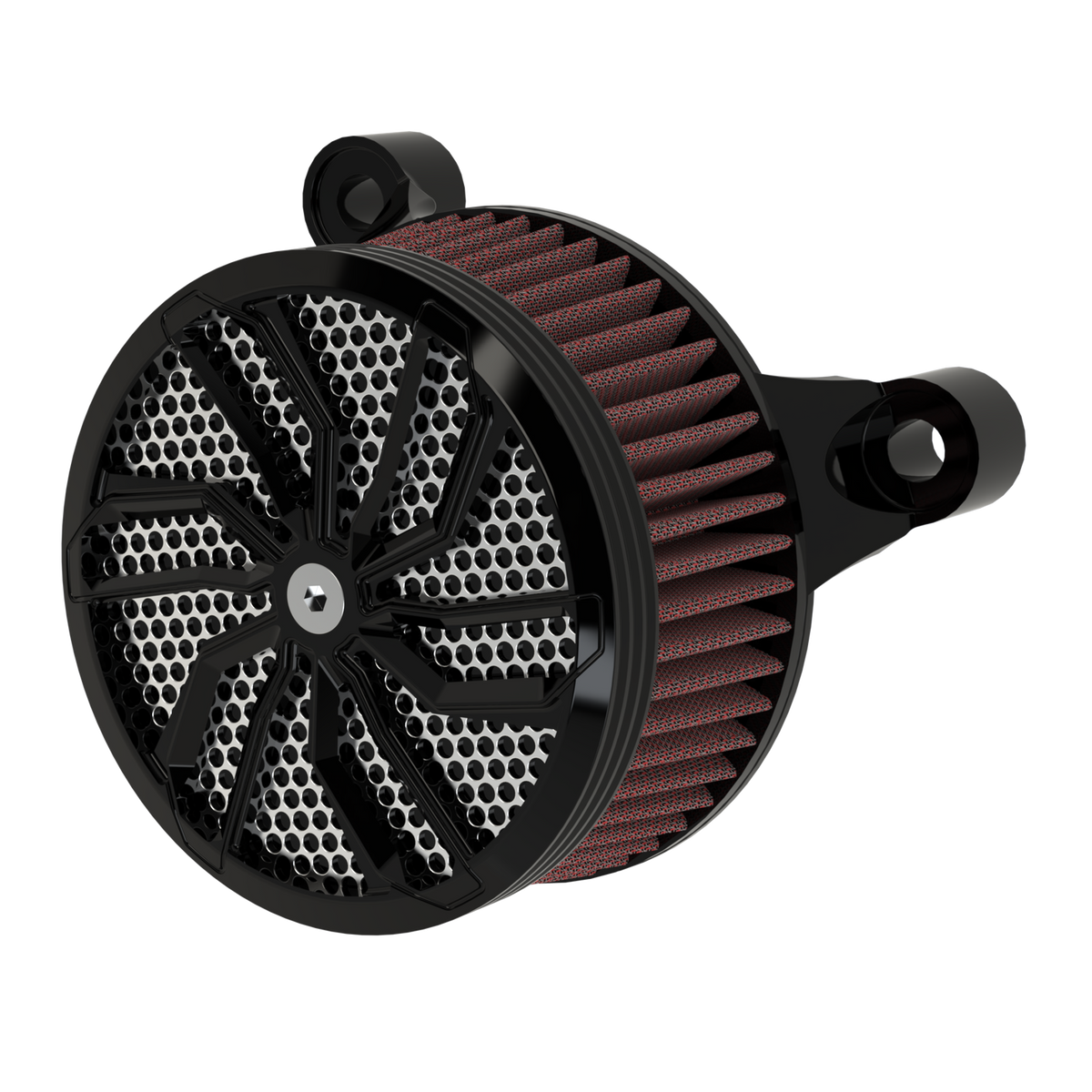 D6 Air Cleaner in black