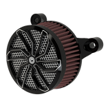 D6 Air Cleaner in black double cut
